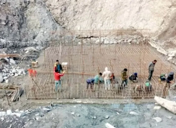 हापुरे भमके खोलामा पुल निर्माण सुरू भएपछि स्थानीय खुसी