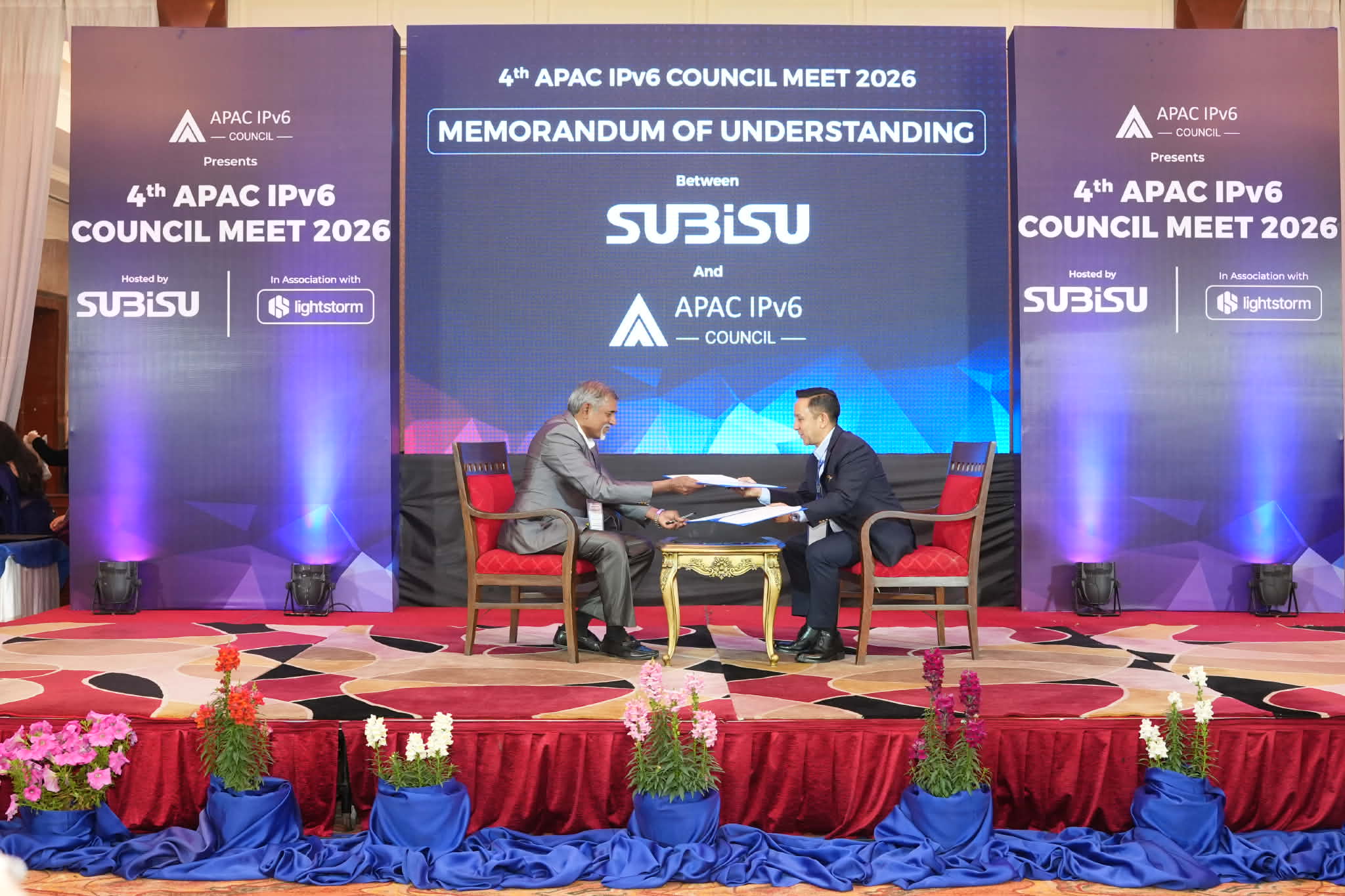 सुबिसु र एपाक आइपीभी सिक्स काउन्सिलबीच ऐतिहासिक सहकार्य सम्झौता