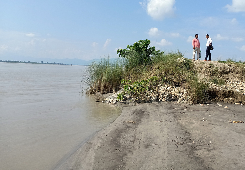 सुस्तामा रोकिएन बाँध कटान, स्थानीय चिन्तित
