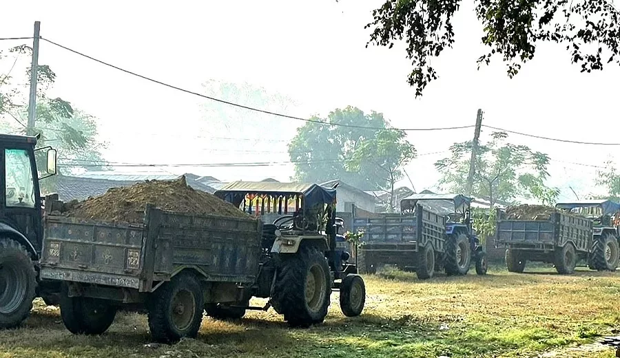 अवैध नदी दोहन गर्ने ७० सवारी कारबाहीमा