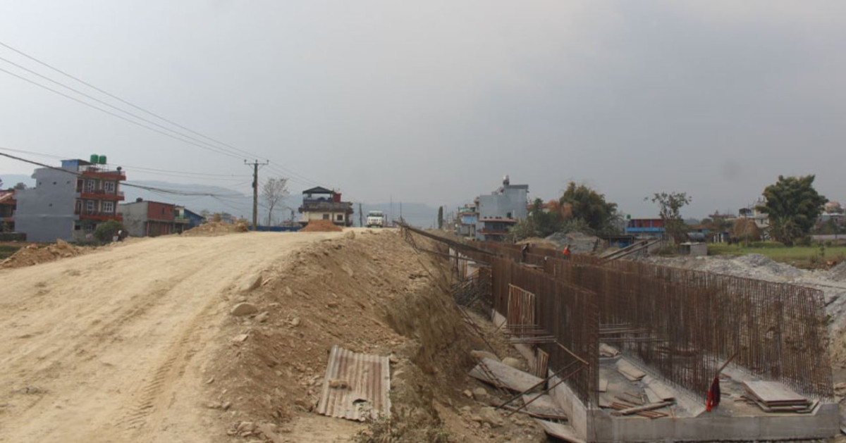 तालचोक–बेगनास चार लेन सडकको भौतिक प्रगति ७२ प्रतिशत