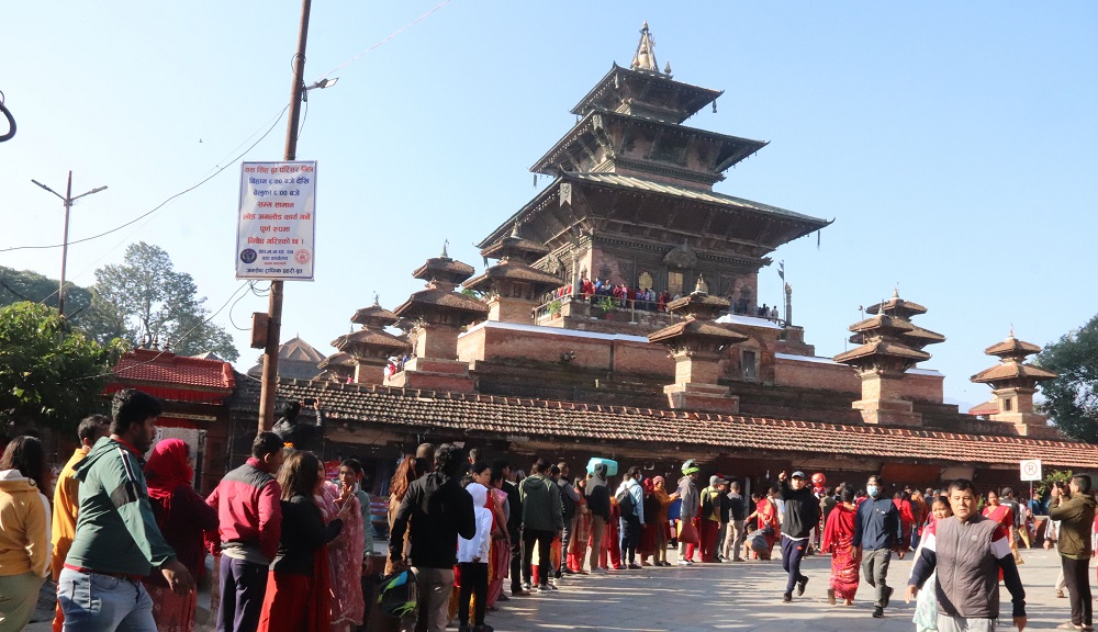 आज आश्विन शुक्ल नवमी : तलेजु भवानीको मन्दिर सर्वसाधारणका लागि खुला