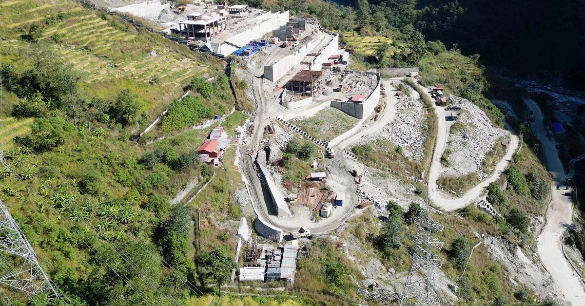 डाडाखेत–राहुघाट प्रसारण लाइन आयोजनाः पाँच वर्षमा ७० प्रतिशतकाम सम्पन्न